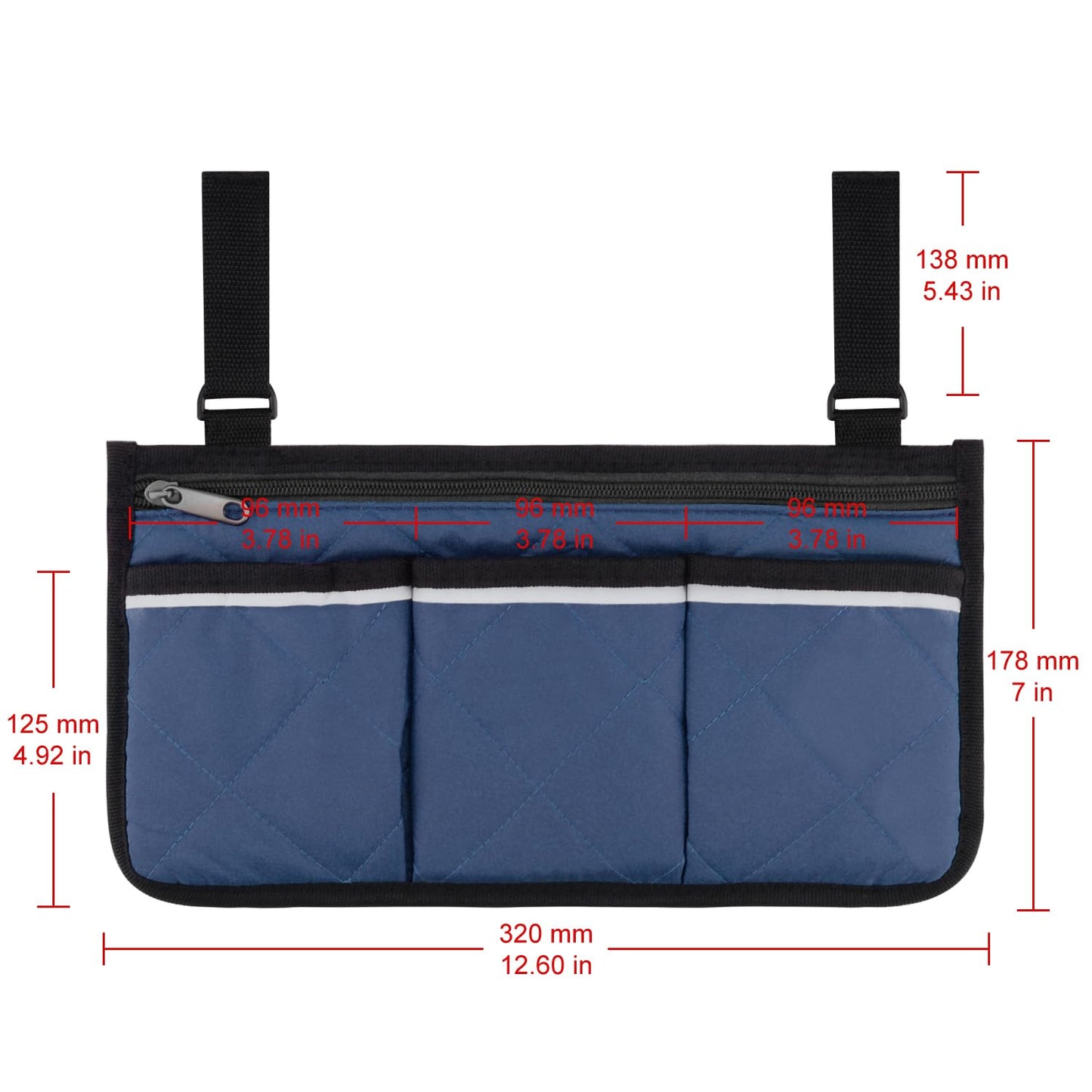 Waterproof Wheelchair Side Bag