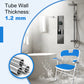 Instant-Fold Shower Chair w/ Adjustable Height & EVA Cushion