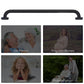 Non-Slip Black Bathroom Safety Grab Bar