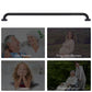 Non-Slip Black Bathroom Safety Grab Bar