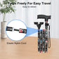 5-Level Adjustable Folding Cane