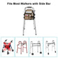 Walker Side Bag Organizer for Side Bar Walkers with 8 Pockets