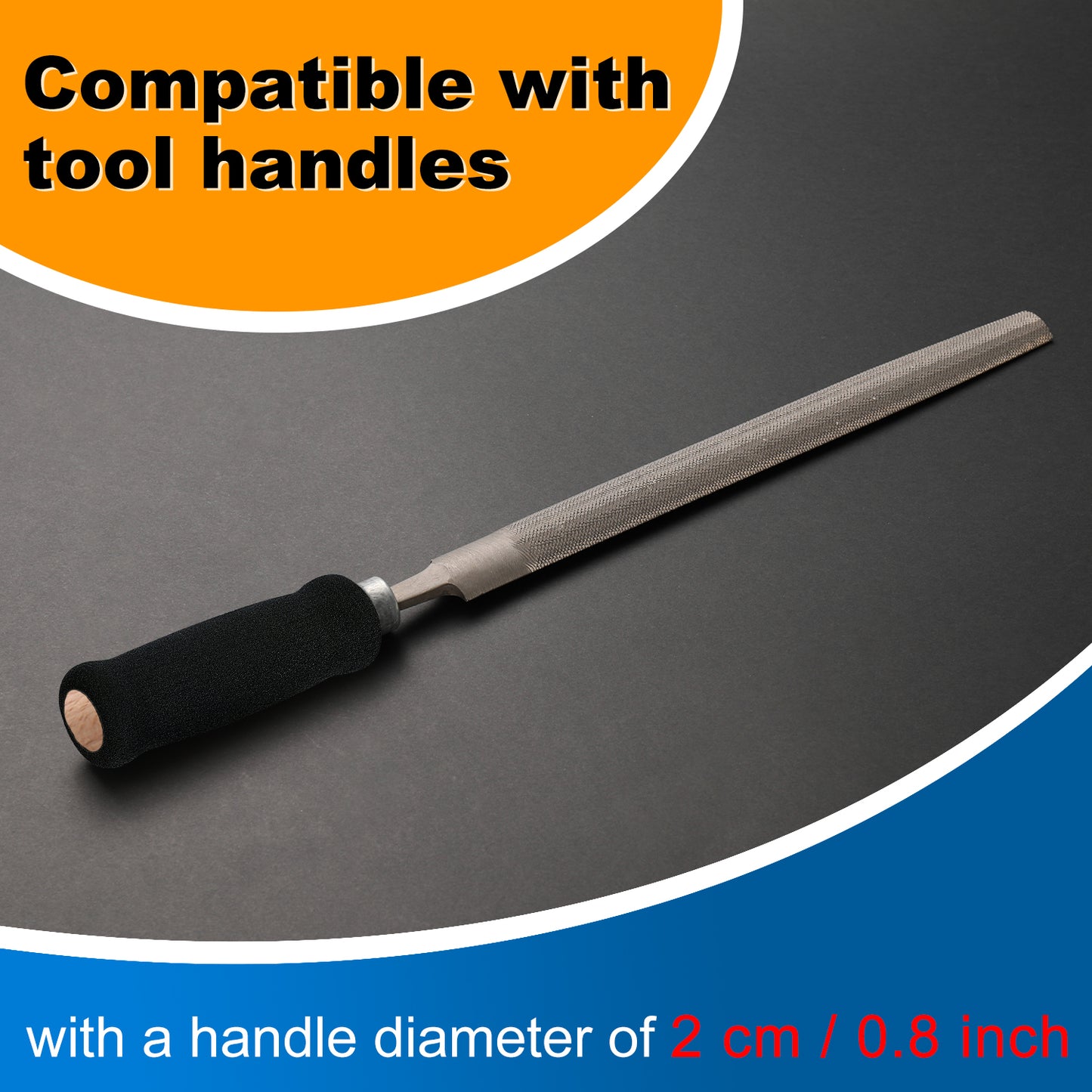 Non-Slip Foam Cane Grips, 4-Pack