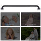 Non-Slip Black Bathroom Safety Grab Bar