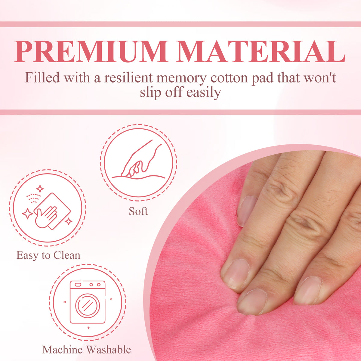 Crutch Pad and Hand Grip Covers Set 4-Pack, Memory Foam Underarm Cushions with Non-Slip Covers for Standard Crutches