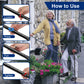 Folding Walking Cane, 5 Height Levels, Supports up to 250 lbs