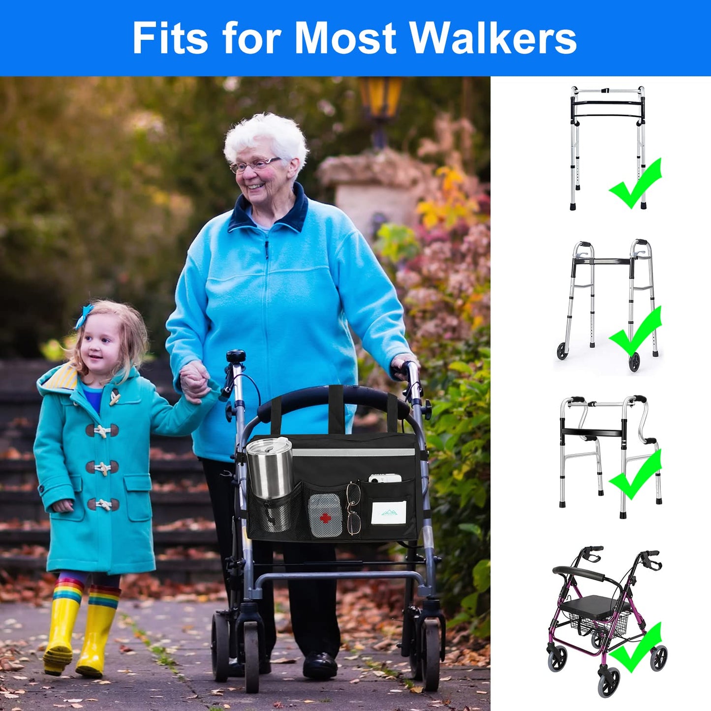Folding Walker Bag