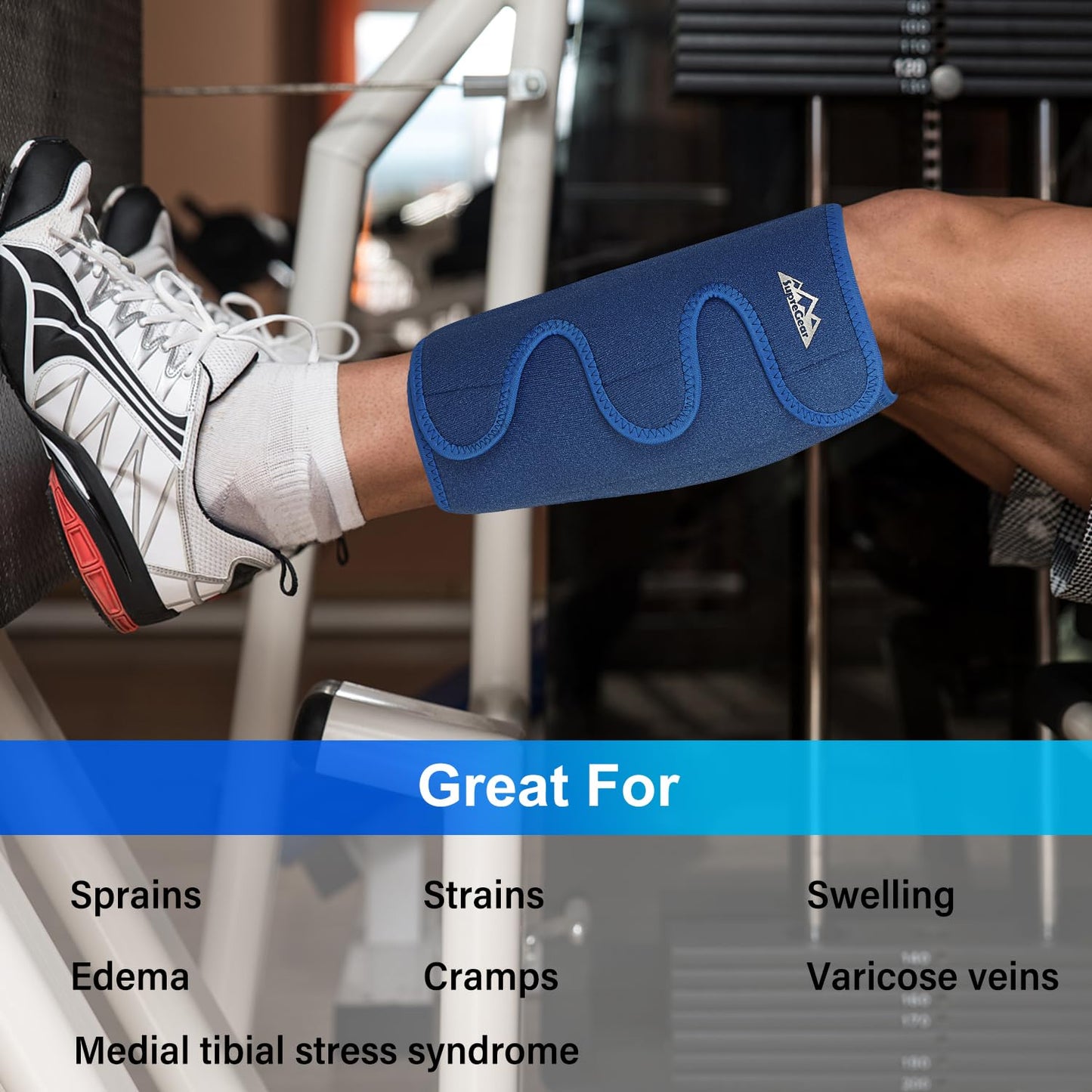 Adjustable Shin Splint Compression Calf Support Brace
