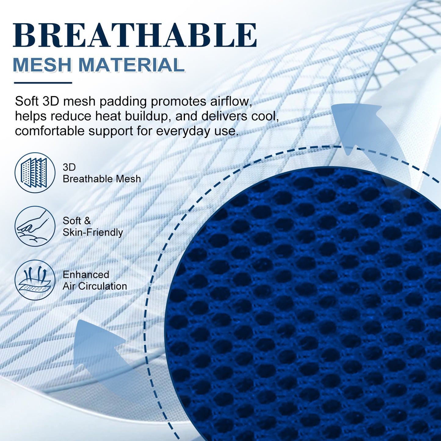 Wheelchair Positioning Belt – Adjustable Breathable Mesh Support Strap for Wheelchairs, Transport Chairs & Mobility Scooters
