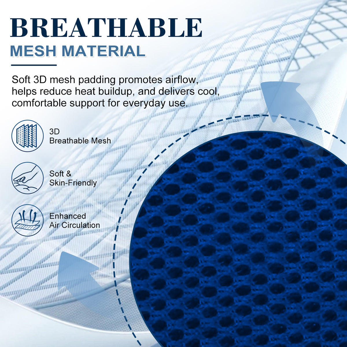 Wheelchair Positioning Belt ¨C Adjustable Breathable Mesh Support Strap for Wheelchairs, Transport Chairs & Mobility Scooters