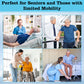 Gait Belt Transfer Aid, 7 Handles, Quick-Release Buckle