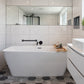 Non-Slip Black Bathroom Safety Grab Bar