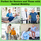 Gait Belt Transfer Aid, 7 Handles, Quick-Release Buckle