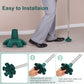 Self Standing Cane Tip 3/4 Inch 6-Prong Anti-Slip Rubber Replacement