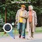 Collapsible Aluminum Folding Cane with T-Handle