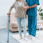 5-Level Adjustable Height Walking Stick Folding Cane