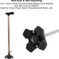 Save 40% - Cane Set: Folding Cane x 1, 4-Prong Cane Tips (3/4" ) x 1, 6-Prong Cane Tips (3/4" ) x 1