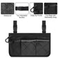 6 Pocket Wheelchair Side Bag with Reflective Stripes