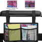 6 Pocket Wheelchair Side Bag with Reflective Stripes