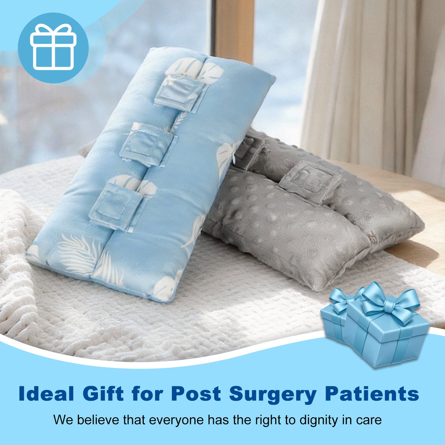 Seatbelt Pillow – Adjustable Comfort with Hot/Cold Pocket