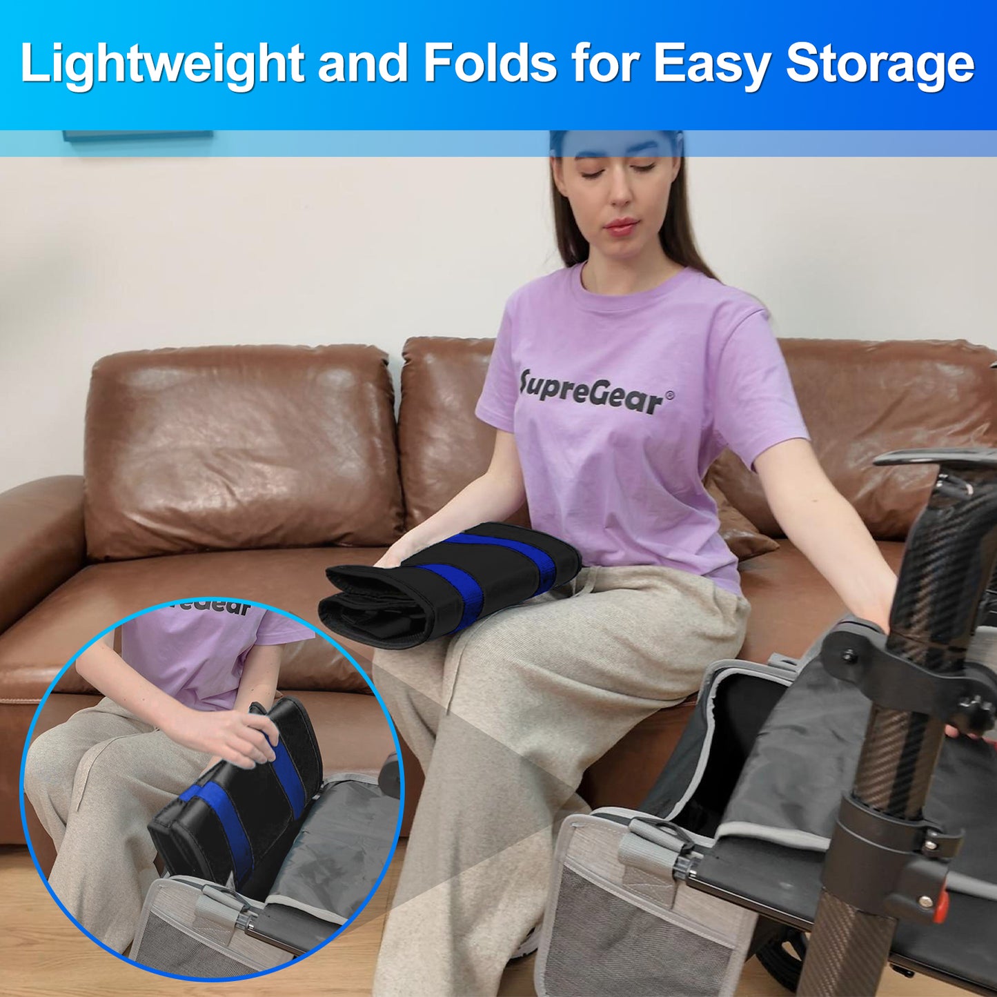 Transfer Sling 35" – Lift Assist Gait Belt for Seniors & Disabled