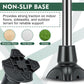Quad Cane Tips 2 Pack – Non-Slip 4-Prong Rubber Replacement Feet with Reinforced Metal Insert for Walking Canes