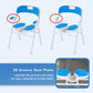 Instant-Fold Shower Chair w/ Adjustable Height & EVA Cushion