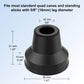 12 PCS Rubber Cane Tips Replacement