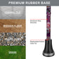 Foldable Adjustable Walking Cane with Offset Ergonomic Handle & All-Terrain Tip
