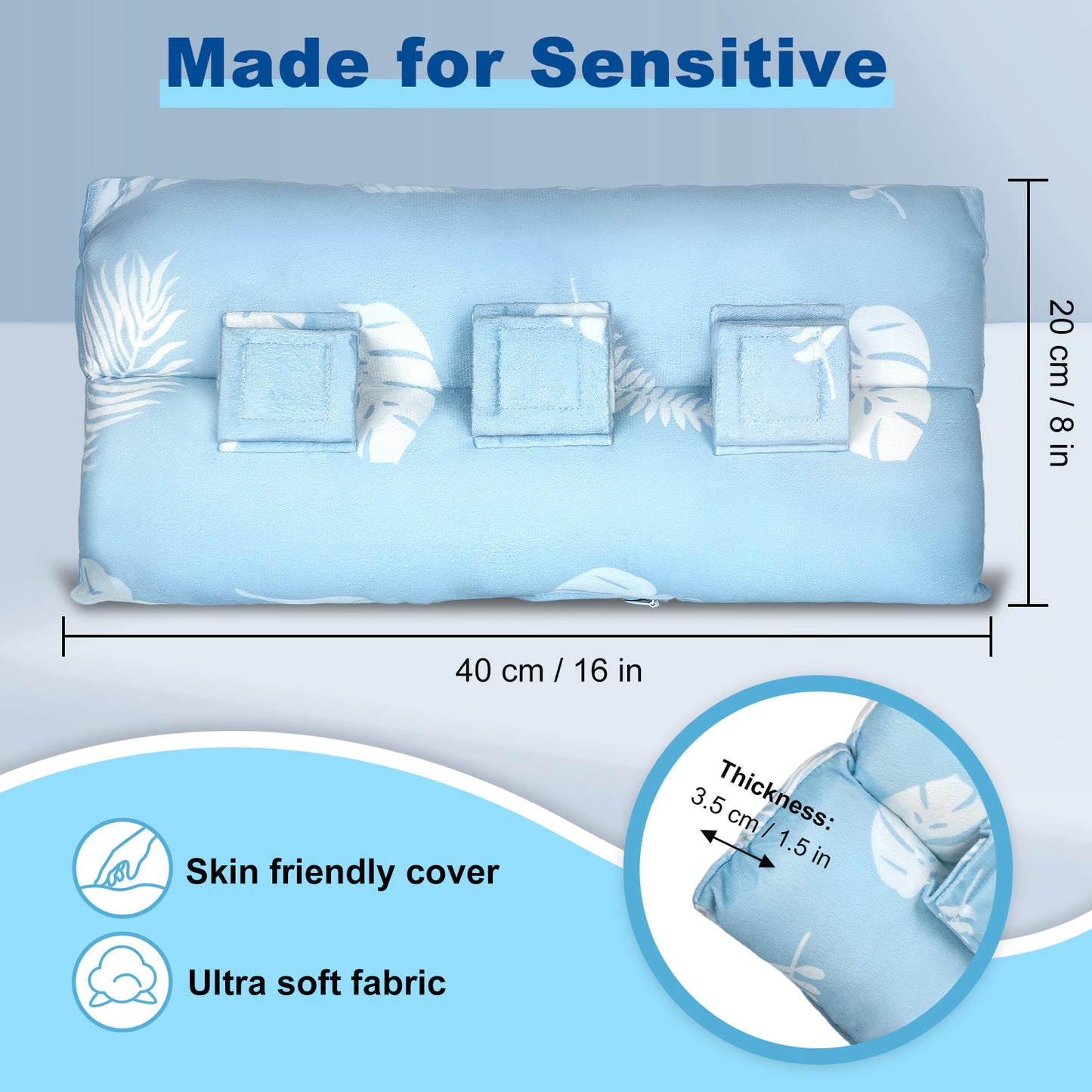 Seatbelt Pillow – Adjustable Comfort with Hot/Cold Pocket