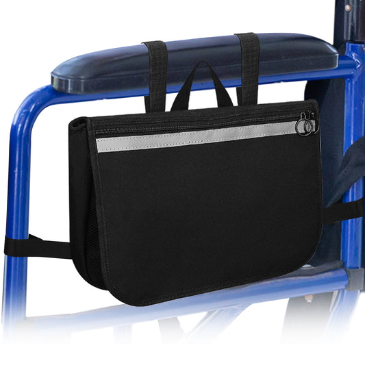 Wheelchair Side Bag for Rollator and Walkers