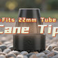 Cane Tips Replacement Heavy Duty Rubber with Metal Insert Anti Slip Walking Cane Tips