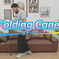 Folding Walking Cane, 5 Height Levels, Supports up to 250 lbs