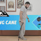 Lightweight Walking Cane with Soft Cushioned Handle