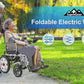 Save 70% - Foldable Electric Wheelchair w/Adjustable Backrest, 500W