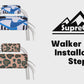 4-Pack Crutch Pads and Hand Grips Combo