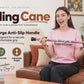 Folding Cane with T Handle Adjustable Lightweight Walking Cane