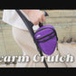 Forearm Crutch Bag – Lightweight Water-Resistant Pouch with Cup Holder
