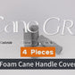 Cane Grip, 4 pcs Foam Replacement Handle Covers
