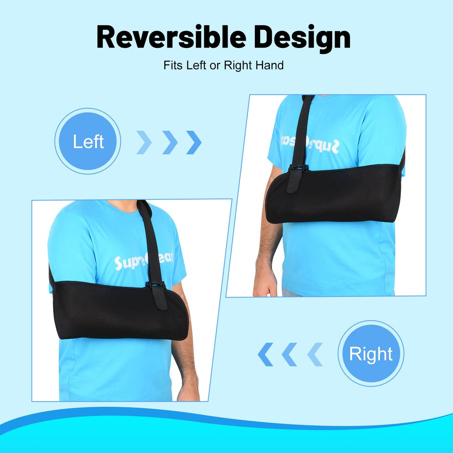 Adjustable Mesh Arm Sling Shoulder Immobilizer