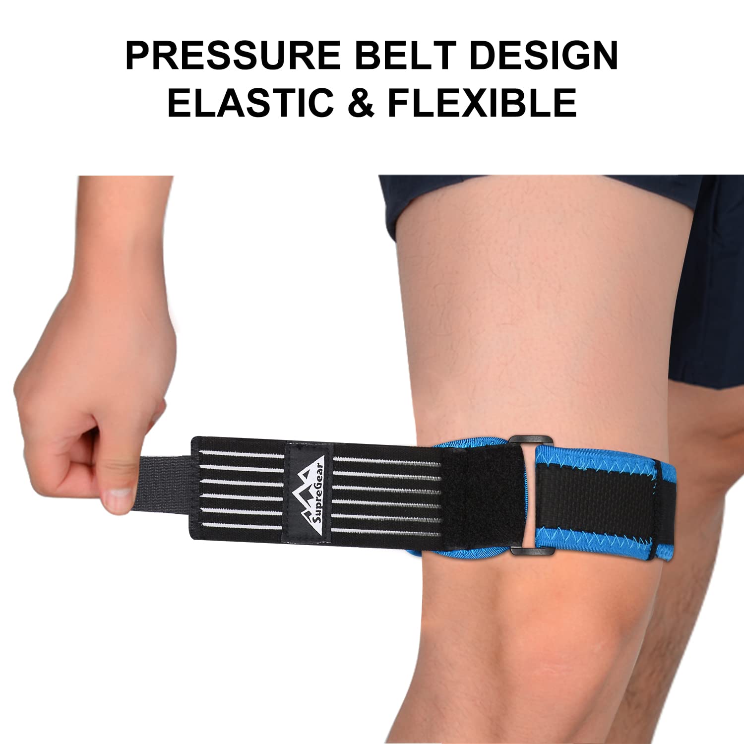 Adjustable ITB Iliotibial Band Wrap Strap for Knee