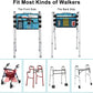 Double Side Walker Bag with 9 Pockets