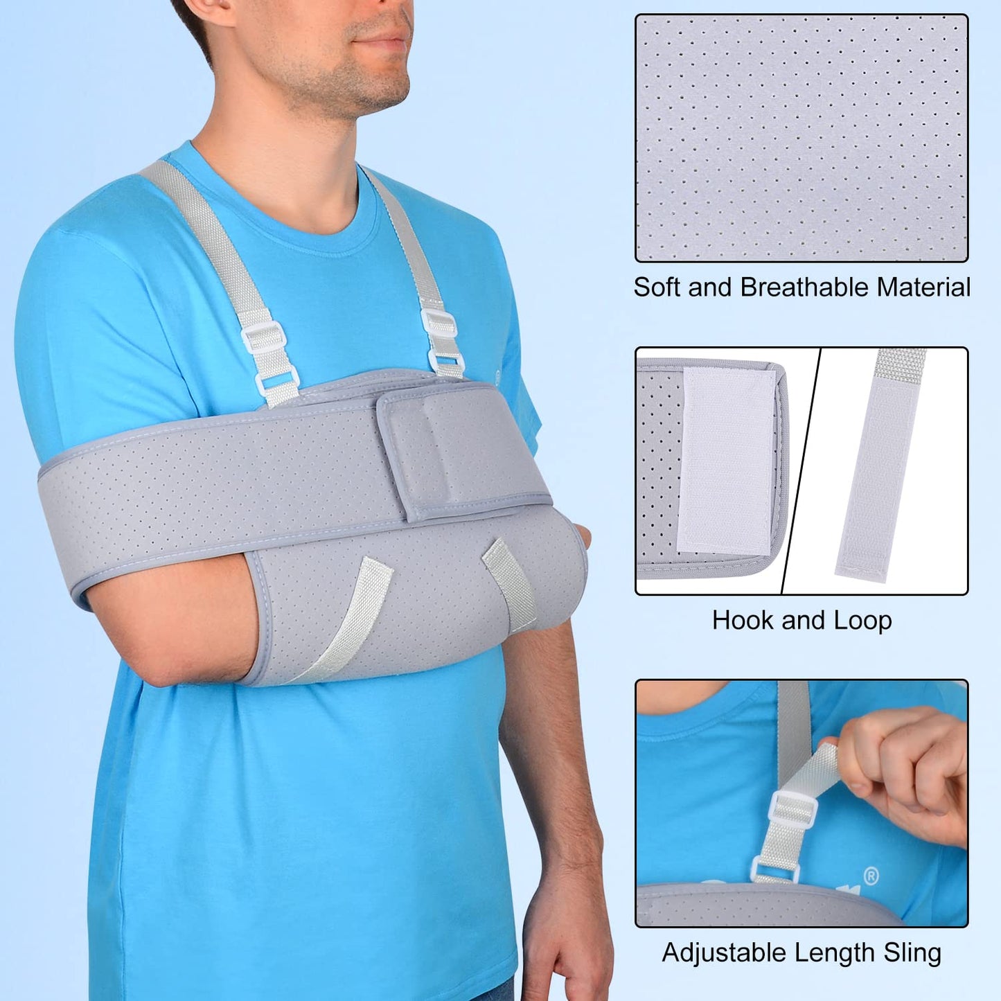 Adjustable Arm Sling Shoulder Immobilizer