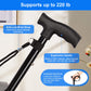 5-Level Adjustable Folding Cane