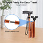 5-Level Adjustable Folding Cane
