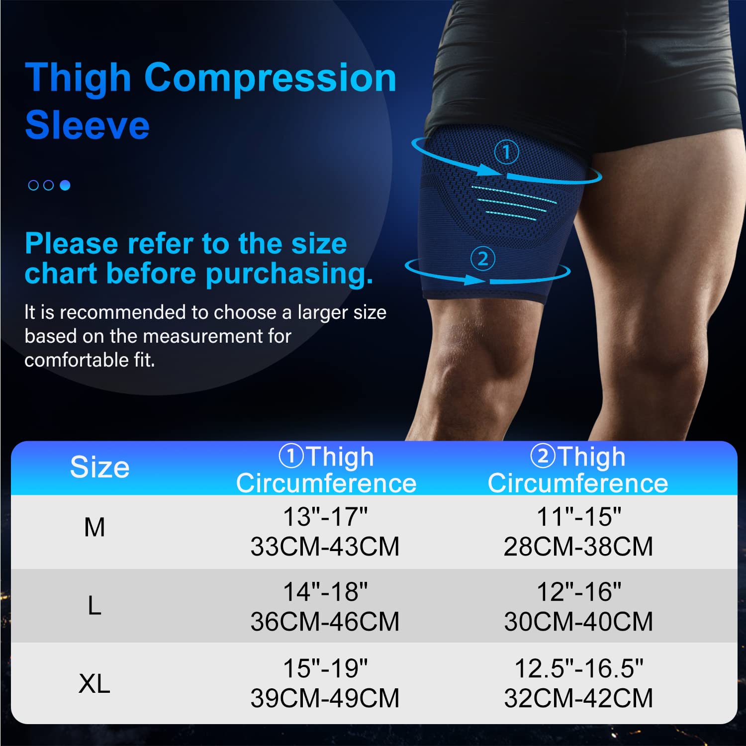 Thigh Compression Sleeve – SupreGear