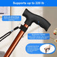 5-Level Adjustable Folding Cane