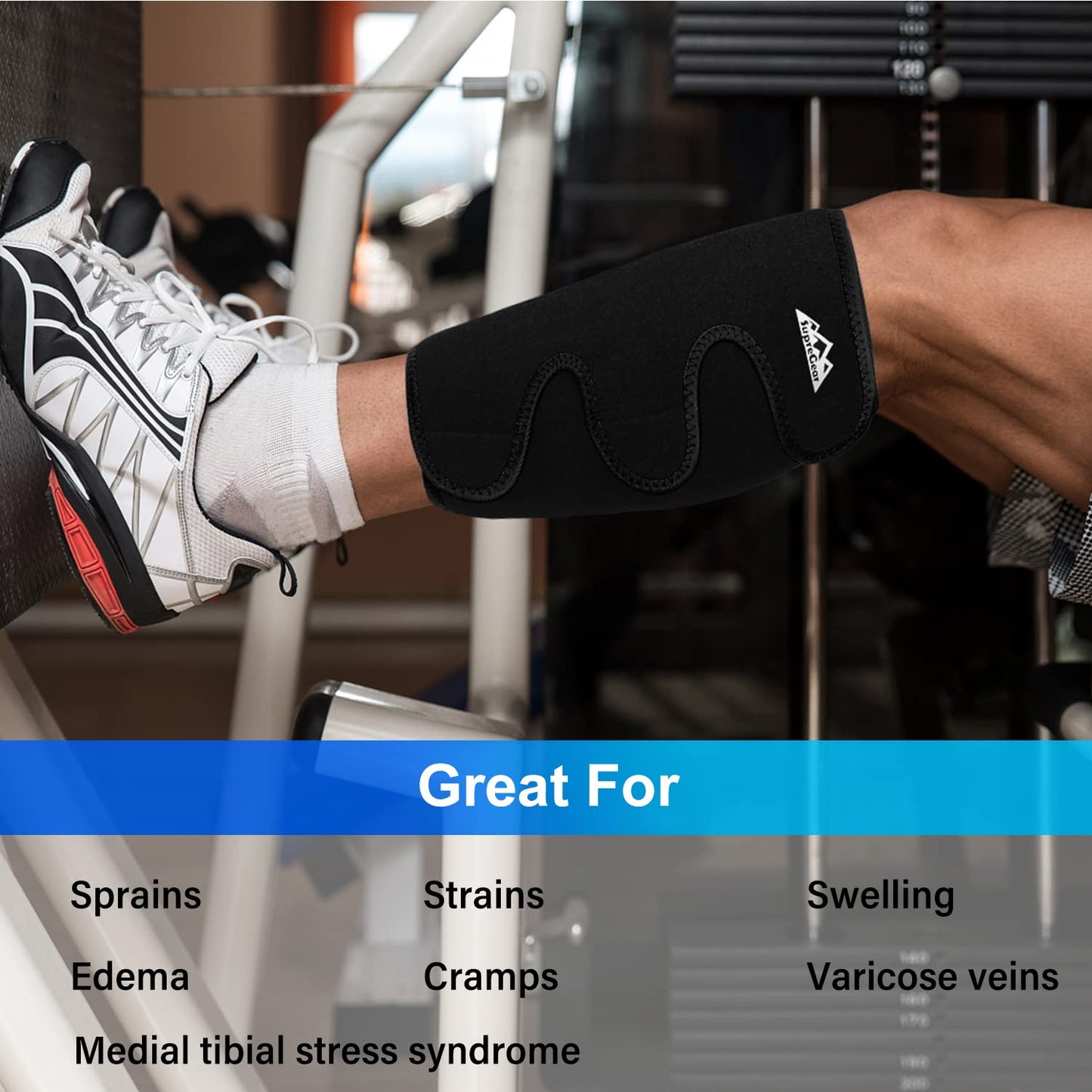 Adjustable Shin Splint Compression Calf Support Brace